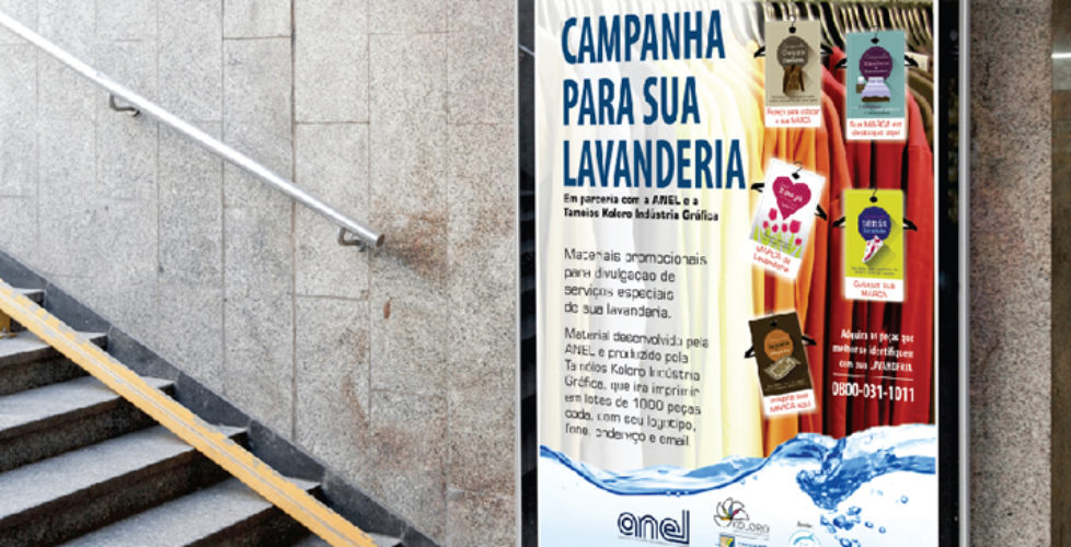 Cartazes, posters e displays promocionais